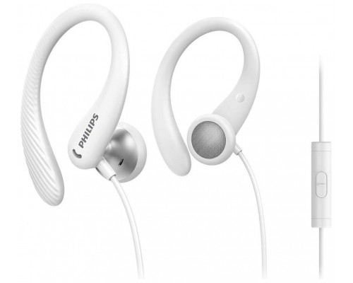 AURICULAR PHILIPS DEPORTIVO INTRAUDITIVO BLANCO CON MICR