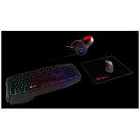 TECLADO MOUSE HEADSET Y ALFOMBRILLA TALIUS GAMING KIT