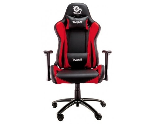 Talius silla Lizard V2 gaming black/red, 2D, butterfly, base metal, ruedas 60mm nylon, gas clase 4