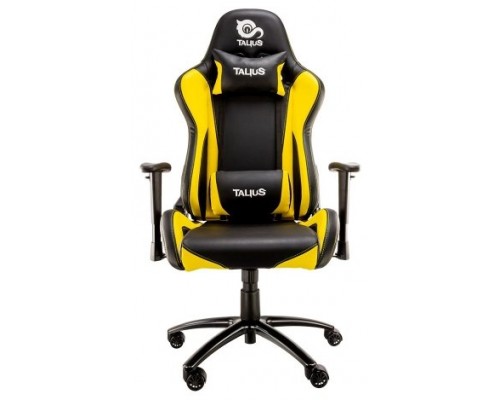 Talius silla Lizard V2 gaming black/yellow 2D, butterfly, base metal, ruedas 60mm nylon, gas clase 4