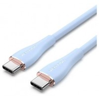 CABLE USB-C A USB-C 2.0 100W 1 M AZUL VENTION (Espera 4 dias)