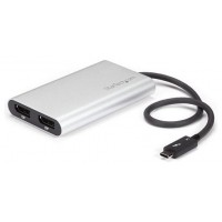 STARTECH ADAPTADOR THUNDERBOLT 3 A 2XDP