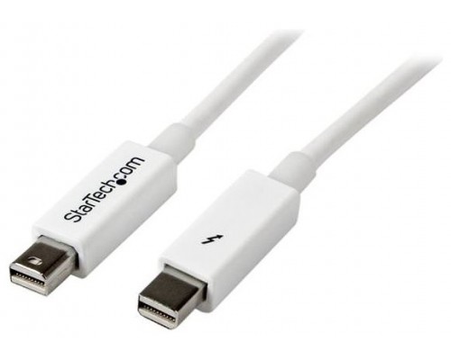 STARTECH CABLE 1M THUNDERBOLT? - BLANCO - MACHO A