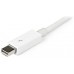 STARTECH CABLE 1M THUNDERBOLT? - BLANCO - MACHO A