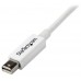 STARTECH CABLE 1M THUNDERBOLT? - BLANCO - MACHO A