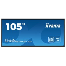 iiyama PROLITE Pizarra de caballete digital 2,74 m (108") LED Wifi 450 cd / m² 5K Ultra HD Negro Pantalla táctil Procesador incorporado Android 24/7 (Espera 4 dias)
