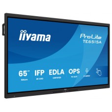 IIYAMA MONITOR INTERACTIVO 65" EDLA, ANDROID 14, 16/128GB UHD IPS, MM 2X 20W  + 20W SUBWR, 2X HDMI, DP , 1X USB-C,  550CD/M, HORIZ , MEDIA PLAY USB PORTS, ANTIGLARE, LAN, RS232C, IIWARE WIFI-6/BT 5.0, OPS SLOT, VESA 600X400 (MOUNT INCLUDED) (TE6515A--SX20 IIYAMA MONITOR INTERACTIVO 65" EDLA, ANDROID 14, 16/128GB UHD IPS, MM 2X 20W  + 20W SUBWR, 2X HDMI, DP , 1X USB-C,  550CD/M, HORIZ , MEDIA PLAY USB PORTS, ANTIGLARE, LAN, RS232C, IIWARE WIFI-6/BT 5.0, OPS SLOT, VESA 600X400 (MOUNT INCLUDED) (TE6515A-