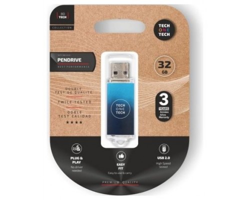 PENDRIVE TECH1TECH-BE DEEP BL 32GB