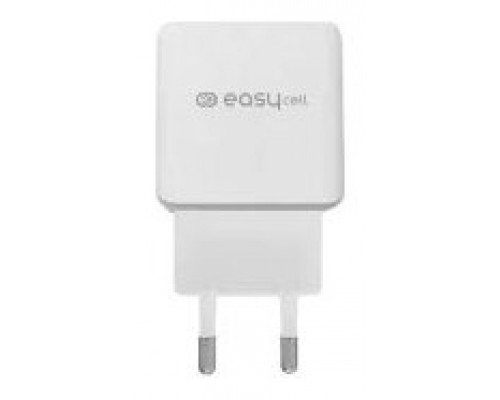 CARGADOR COCHE EASYCELL 1x USB BLANCO