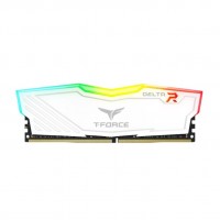 DDR4 TEAMGROUP T-FORCE DELTA RGB 16GB X1 3200 BLANCO-SX20 DDR4 TEAMGROUP T-FORCE DELTA RGB 16GB X1 3200 BLANCO