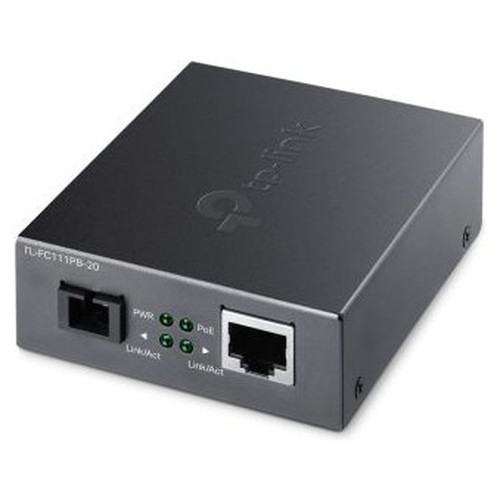 CONVERTIDOR DE FIBRA TP-LINK FC111PB-20 SINGLE-MODE SC-SX30 CONVERTIDOR DE FIBRA TP-LINK FC111PB-20 SINGLE-MODE SC