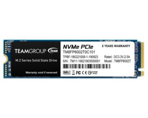 HD  SSD 2TB TEAMGROUP M.2 2280 NVME PCIEX 4.0 MP33