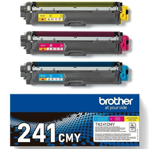 BROTHER pack 3 cartuchos deToner  (c/m/y)/TN241CMY