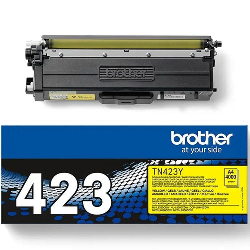 BROTHER Toner Amarillo Toner Amarillo TN423Y-IR20 BROTHER Toner Amarillo Toner Amarillo TN423Y