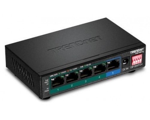 TRENDNET 5-PORT GIGABIT POE+ SWITCH      (60· (Espera 4 dias)