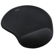 ALFOMBRILLA RATON TOOQ ERGONOMICA GEL NEGRO