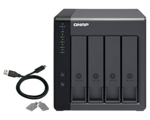 QNAP TR-004 Raid Expansion 4XHDD-Bay 1xUSB-C 3.2