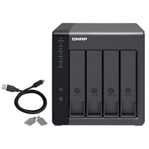 QNAP TR-004 Raid Expansion 4XHDD-Bay 1xUSB-C 3.2-IA25 QNAP TR-004 Raid Expansion 4XHDD-Bay 1xUSB-C 3.2