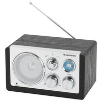 RADIO DENVER DE DISEÑO MODERNO NEGRA-SX30 RADIO DENVER DE DISEÑO MODERNO NEGRA