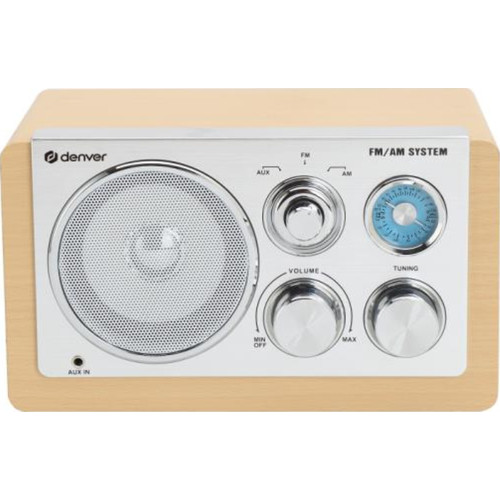 RADIO DENVER DE DISEÑO MODERNO BEIGE-SX30 RADIO DENVER DE DISEÑO MODERNO BEIGE