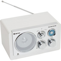 RADIO DENVER DE DISEÑO MODERNO BLANCA-SX30 RADIO DENVER DE DISEÑO MODERNO BLANCA