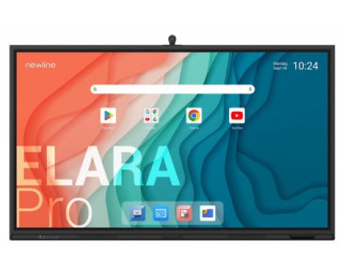 NEWLINE MONITOR INTERNATIVO LYRA PRO (TT-6523QCA) 65", ANDROID 13, GOOGLE EDLA, 8GB Y 298GB, USB-C 65W, MIC, NEWLINE APPS, OPS PC Y  SDM OPCIONAL, GARANTIA ON SITE (Espera 4 dias)