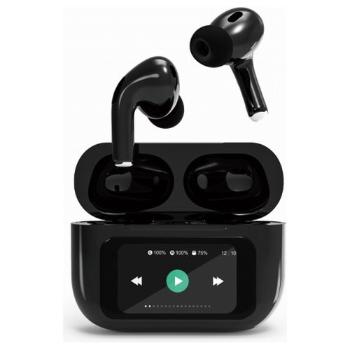 AURICULARES GEMBIRD TWS-LCD-ANC-01-BK NEGRO BT-SX30 AURICULARES GEMBIRD TWS-LCD-ANC-01-BK NEGRO BT