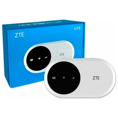 ZTE U10 Router Móvil LTE 4G WiFi6 SIM Blanco-IA30 ZTE U10 Router Móvil LTE 4G WiFi6 SIM Blanco