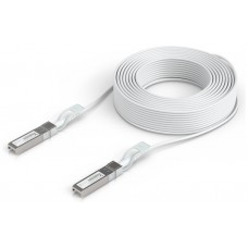 UBIQUITI UPLINK CABLE, SFP28 TO SFP28, PVC, WHITE, 30 M