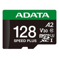 ADATA Speed Plus microSDXC UHS-I 128GB U3 V30 A2-IA20 ADATA Speed Plus microSDXC UHS-I 128GB U3 V30 A2