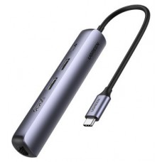 Ugreen 10919 base para portátil y replicador de puertos Alámbrico USB 3.2 Gen 1 (3.1 Gen 1) Type-C Gris (Espera 4 dias)-SX30 Ugreen 10919 base para portátil y replicador de puertos Alámbrico USB 3.2 Gen 1 (3.1 Gen 1) Type-C Gris (Espera 4 dias)