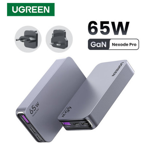 Ugreen Nexode Pro 65W GaN Travel Charger Interior (Espera 4 dias)-SX99 Ugreen Nexode Pro 65W GaN Travel Charger Interior (Espera 4 dias)