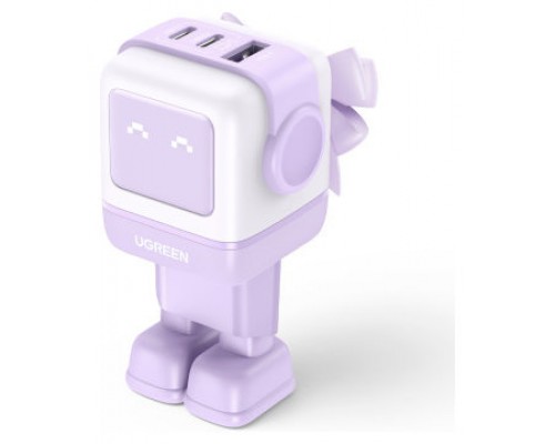 Ugreen Nexode RG 65W 3-Port GaN Ordenador portátil, Teléfono móvil, Ratón, Portátil, Batería portátil, Teléfono Rosa Corriente alterna Carga rápida Interior (Espera 4 dias)