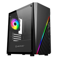 CAJA SEMITORRE/MICRO-ATX UNYKA MINI GLAYZE S/FUENTE
