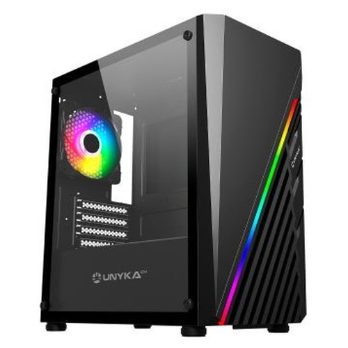 CAJA SEMITORRE/MICRO-ATX UNYKA MINI GLAYZE S/FUENTE