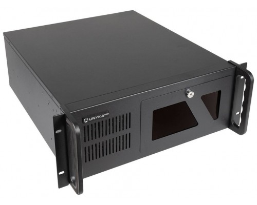 CAJA RACK 4U UNYKA ATX UK4229 NEGRA 2USB3 FAN12CM