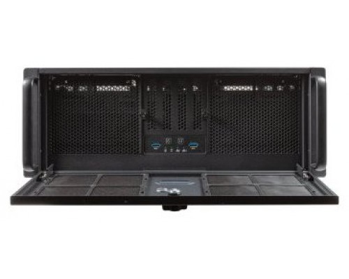 Caja Rack 19" Unykach Uk51918 4u Atx Color Plata