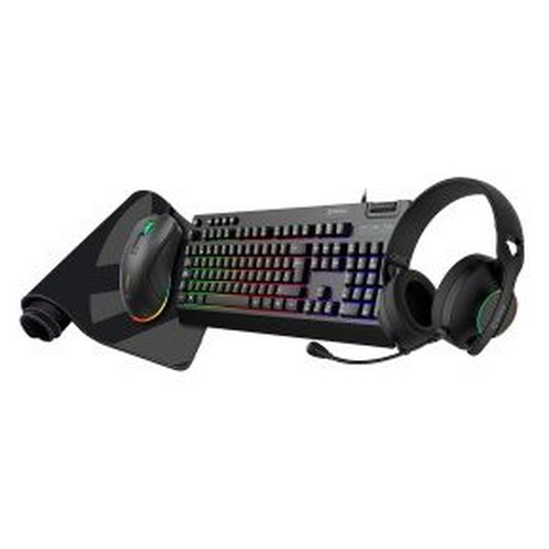 PACK GAMING TECLADO + MOUSE + HEADSET Y ALFOMBRILLA-SX30 PACK GAMING TECLADO + MOUSE + HEADSET Y ALFOMBRILLA