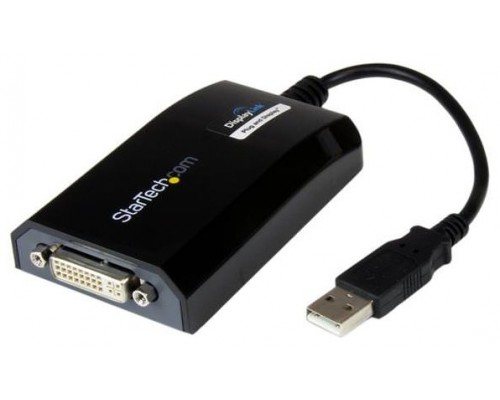 STARTECH ADAPTADOR VIDEO EXTERNO USB A DVI - TARJE