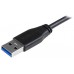 STARTECH CABLE 0,5M MICROUSB3 ACODADO IZQUIERDO