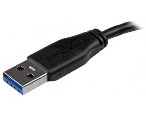 STARTECH CABLE 2M USB 3.0 DELGADO - A MACHO A MICR