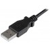 STARTECH CABLE 0.5M MICRO USB ACODADO