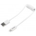 STARTECH CABLE 30CM USB A LIGHTNING RIZADO