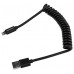 STARTECH CABLE EN ESPIRAL 60CM LIGHTNING 8 PIN A U