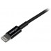 STARTECH CABLE 1M USB - APPLE LIGHTNING NEGRO