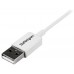 STARTECH CABLE ADAPTADOR 2M USB A MACHO A MICRO US