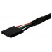 STARTECH CABLE 30CM USB 2.0 MONTAJE EN PANEL CONEX