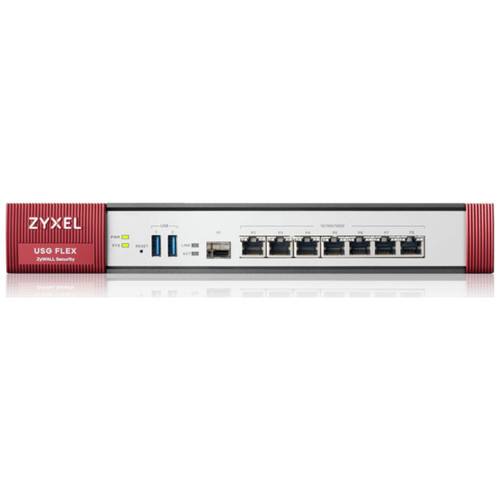 FIREWALL ZYXEL USGFLEX500 7GIGABIT USER-DEFINABLE PORTS 1SFP 2USB-SX20 FIREWALL ZYXEL USGFLEX500 7GIGABIT USER-DEFINABLE PORTS 1SFP 2USB