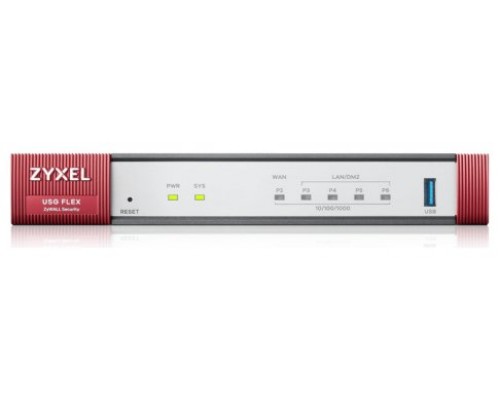 Zyxel USGFLEX50HP-EU0101F cortafuegos (hardware) 0,35 Gbit/s (Espera 4 dias)