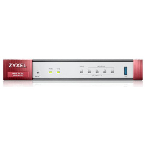 Zyxel USGFlex50HP 5xGbWAN/LAN 1xPoE+ 1xUSB 1a Lic